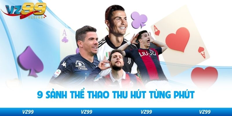 9 sảnh thể thao thu hút từng phút